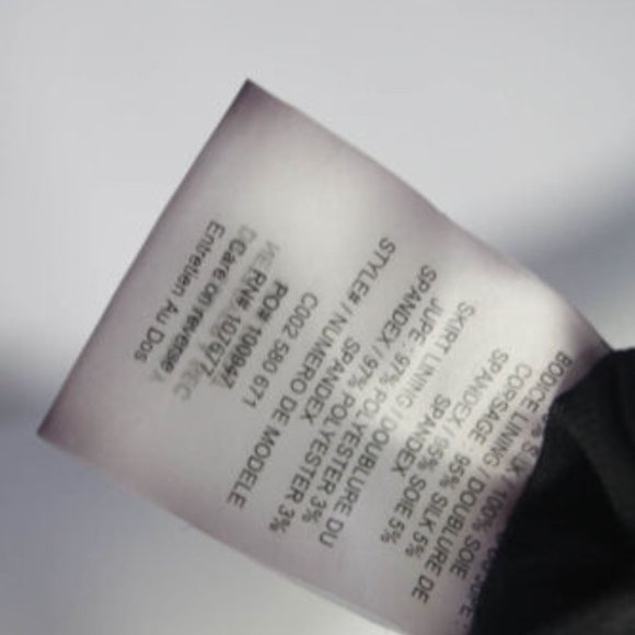 ALICE & OLIVIA Breanna Draped One Shoulder Dress Multicolor Silk $470 - Picture 12 of 12